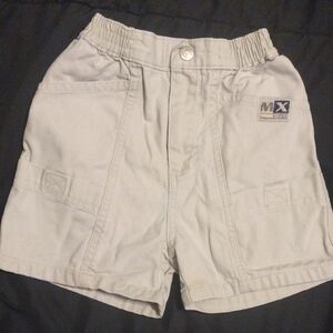 MX Beige Boy's Cargo Shorts